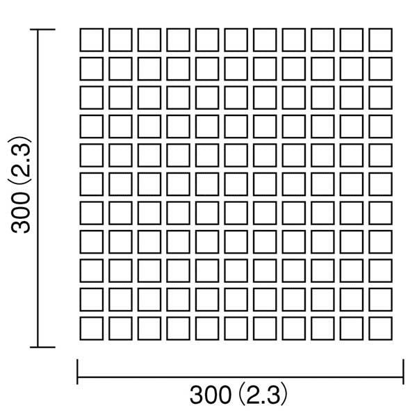 アートモザイク施釉25角 – ボウクス・タイルマーケット