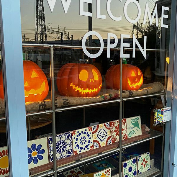 パンプキンLEDランタンA  pumpkin_LED A