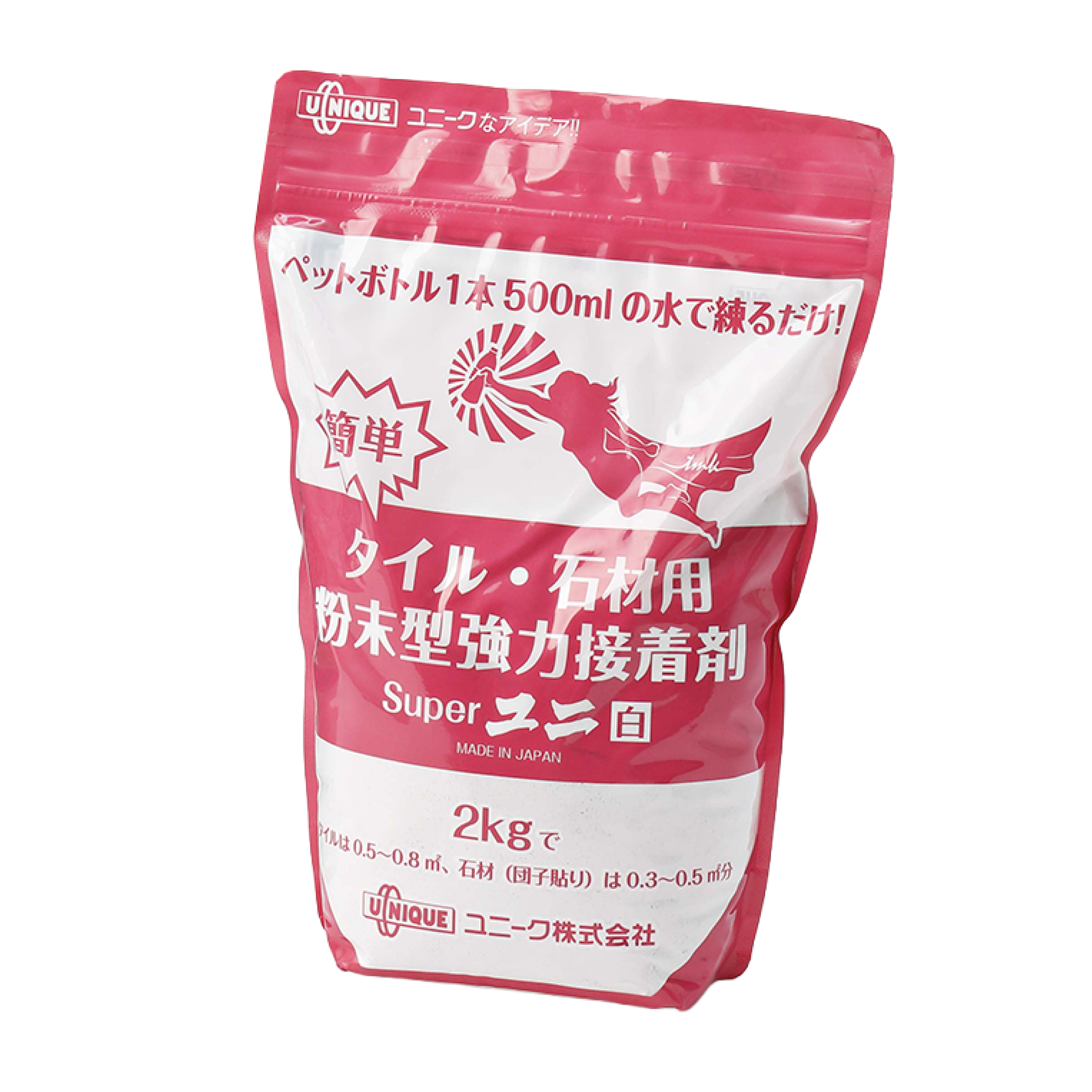 粉末型 石材・タイル兼用接着剤（一材型）スーパーユニ（2kg）