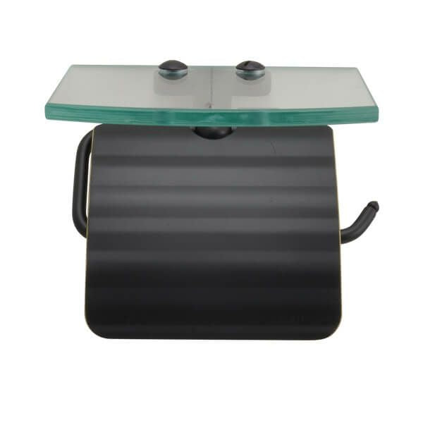 TPH ガラスシェルフ S BK  640719