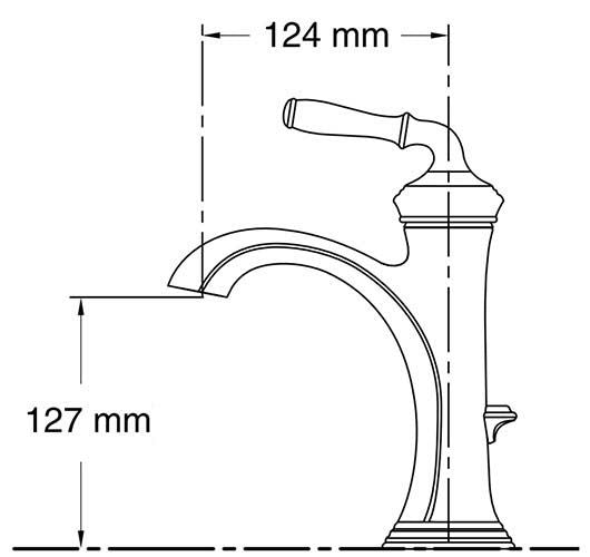 Devonshire（デボンシャー）<br>洗面用水栓<br>K-193-4-PB
