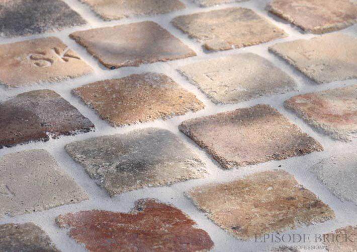 古煉瓦 白ハーフ