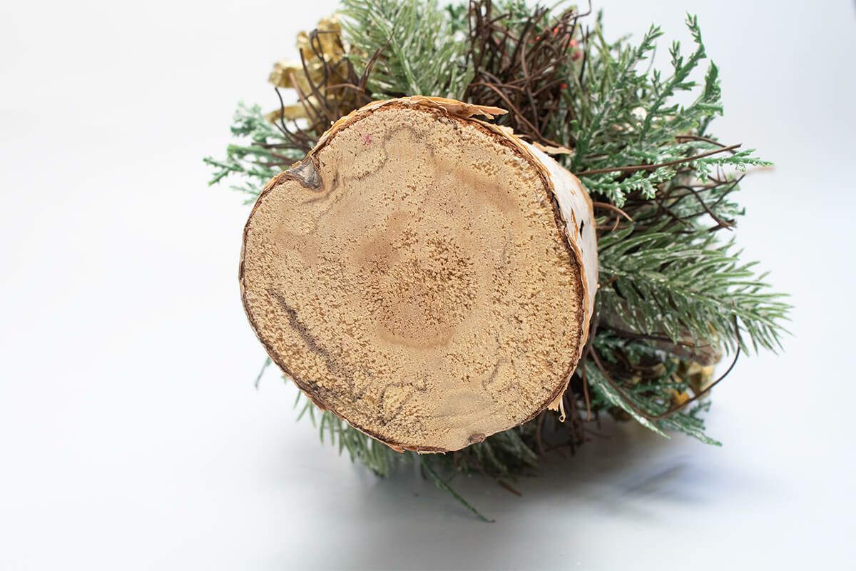 クリスマス雑貨　ナチュラルツリーオブジェS