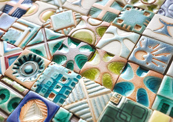 YAACHO 30角 ミニタイル<br>YA-T30-1C