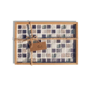 パヴェモザイク マルチトレイ（パープル）  SUI-048