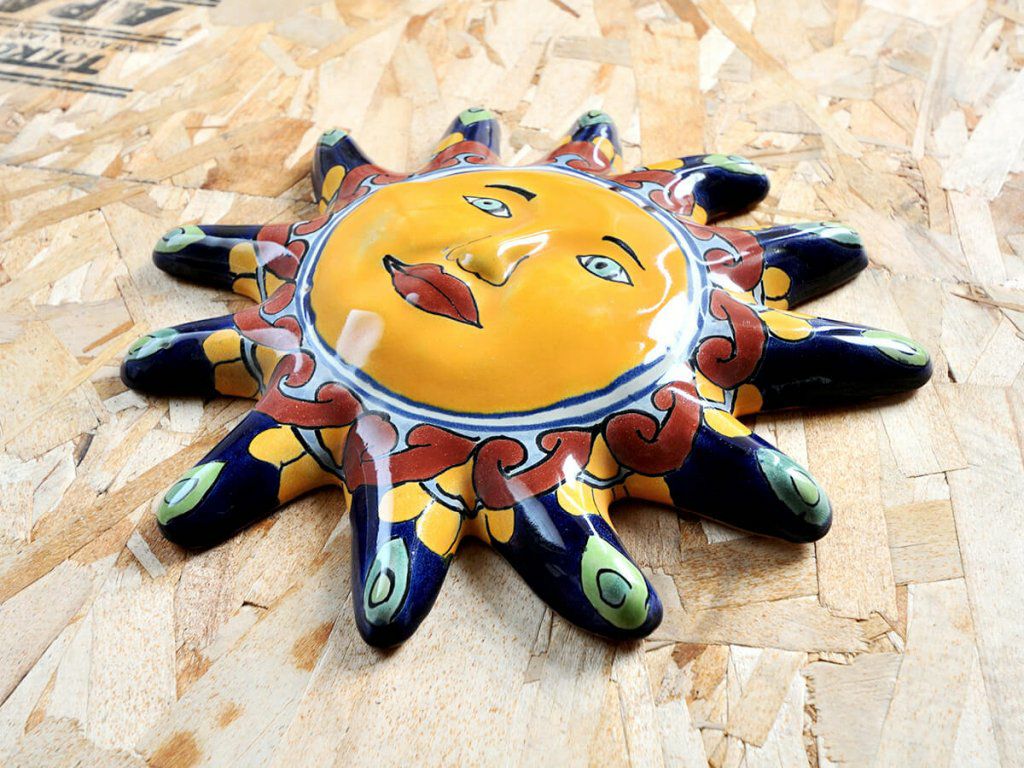 タラベラ焼 壁飾り<br>S-0005