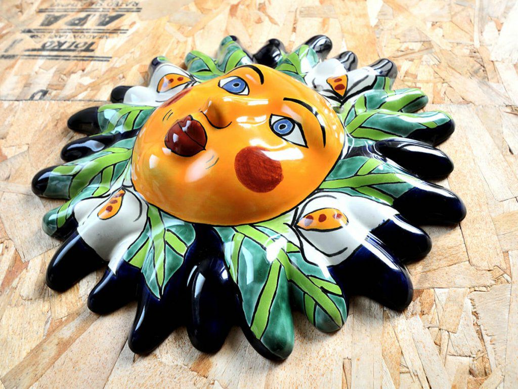 タラベラ焼 壁飾り<br>S-0011