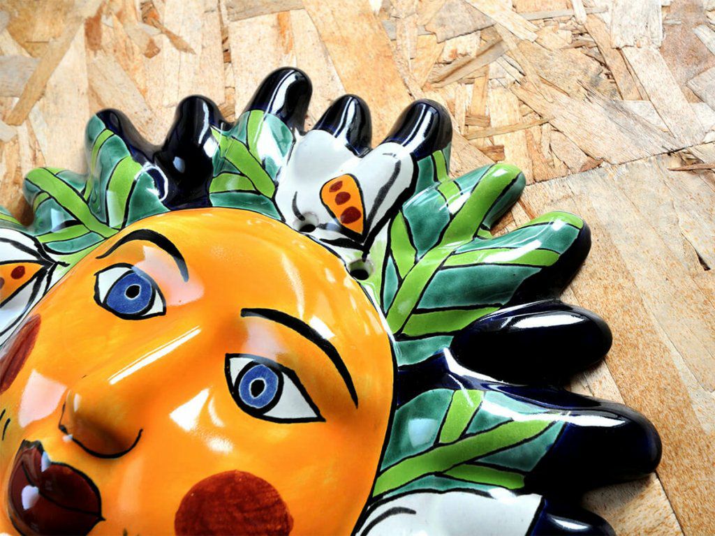 タラベラ焼 壁飾り<br>S-0011