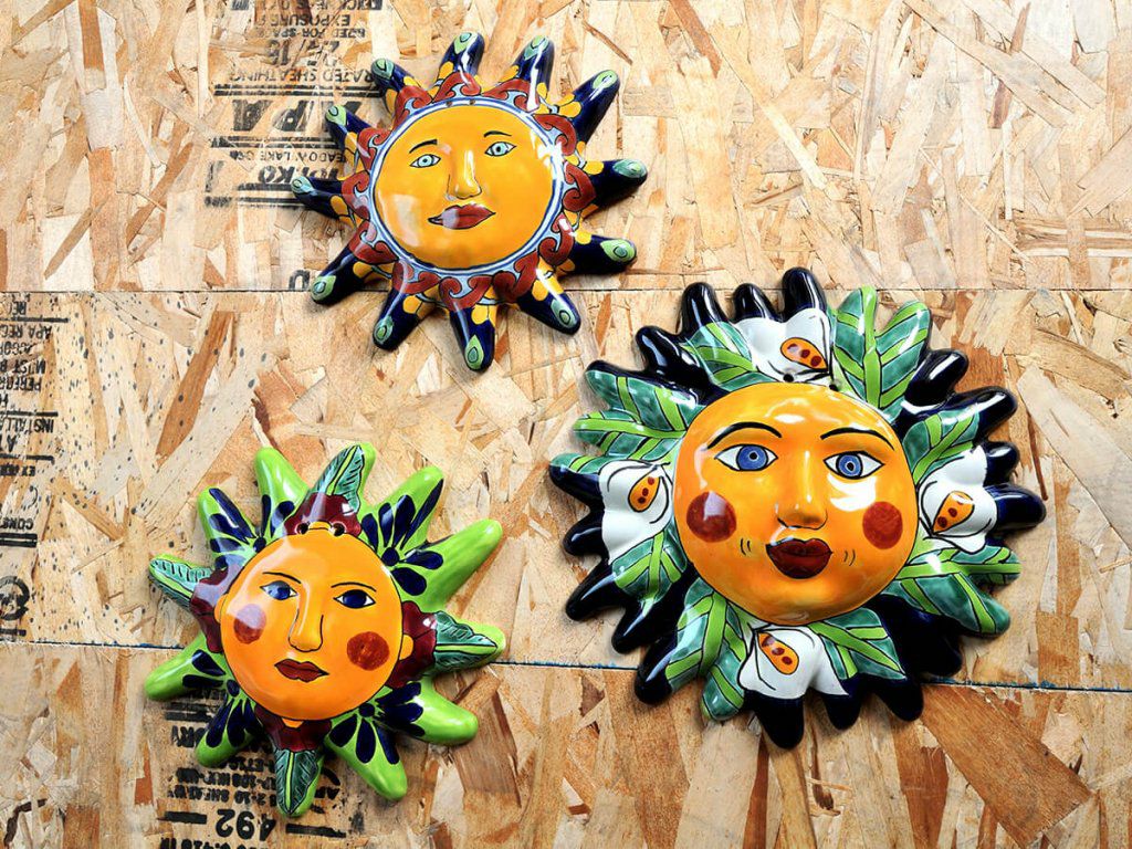 タラベラ焼 壁飾り<br>S-0011