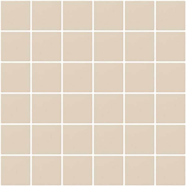 サーモタイル ミルキーDX II<br>浴室床タイプ 50mm角紙張り<br>MLKT-50P1/12N