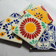 ［訳アリ］メキシコタイル 4枚セット