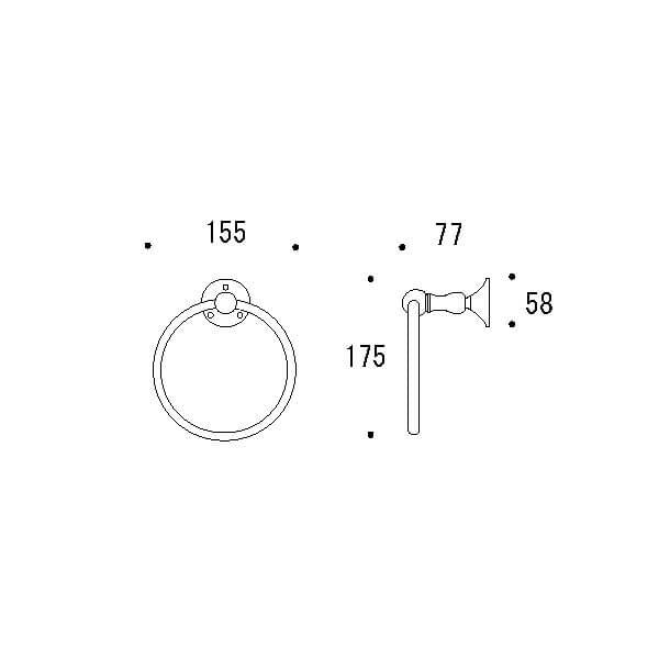 タオルリング SB BK  640851