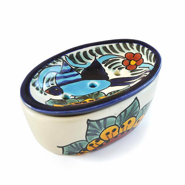 タラベラ焼 ソープディッシュ<br>60302