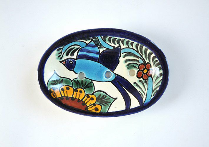 タラベラ焼 ソープディッシュ<br>60302