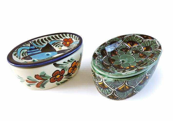 タラベラ焼 ソープディッシュ<br>60302