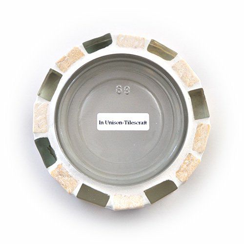 ［30%OFF］ハニーベージュ・キャンドルホルダー<br>TILECRAFT-010