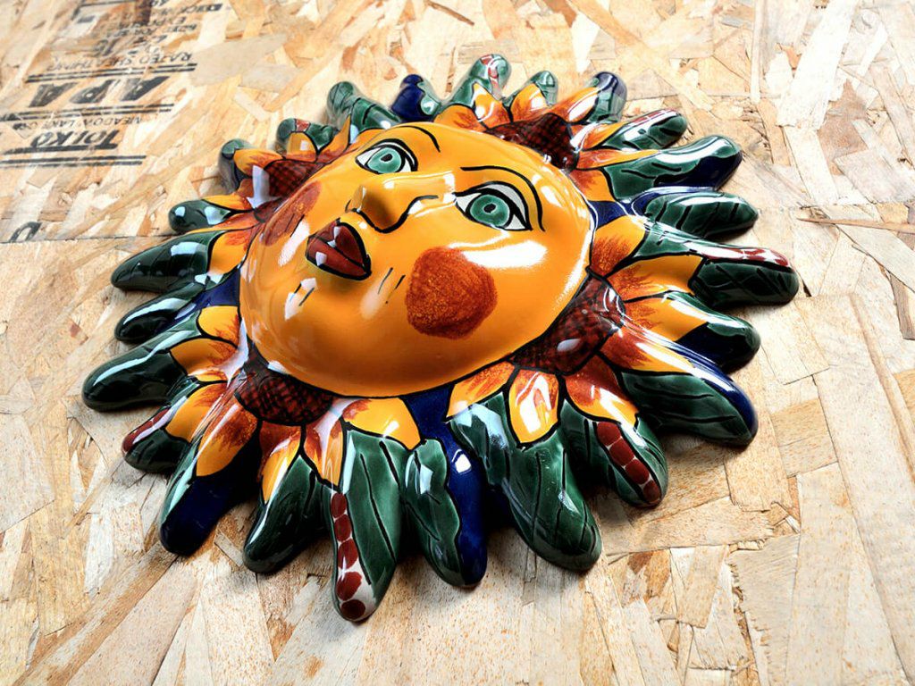 タラベラ焼 壁飾り<br>S-0010