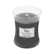 Wood Wick ジャーM アロマキャンドル（イブニングバンファイア）