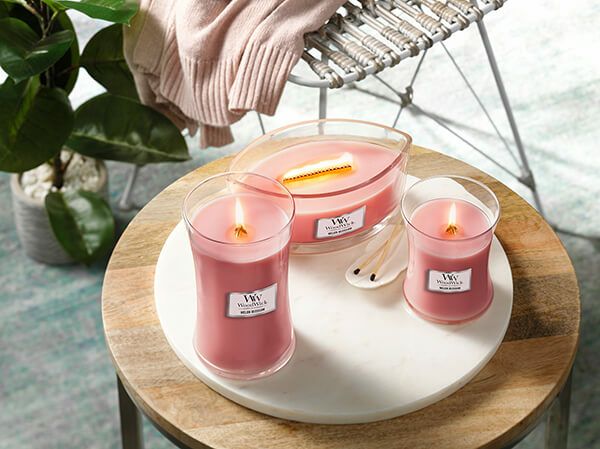 Wood Wick ジャーM アロマキャンドル（ウォームウール）