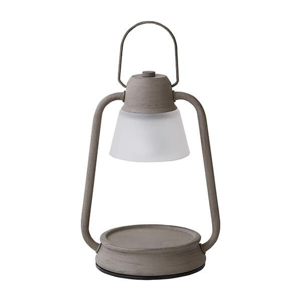 YANKEE CANDLE ジャーS用 キャンドルウォーマーランプミニ・グレー（ビンテージトープ）  J361-00-00GR