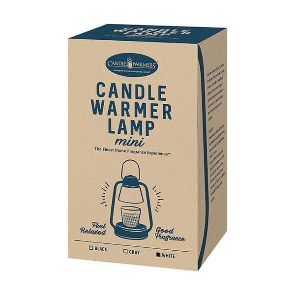 YANKEE CANDLE ジャーS用 キャンドルウォーマーランプミニ・グレー（ビンテージトープ）  J361-00-00GR