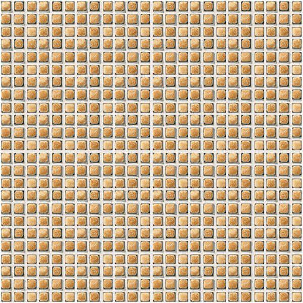 アートモザイク施釉10角