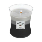 Wood Wick トリロジージャーM アロマキャンドル（ウォームウッズ）