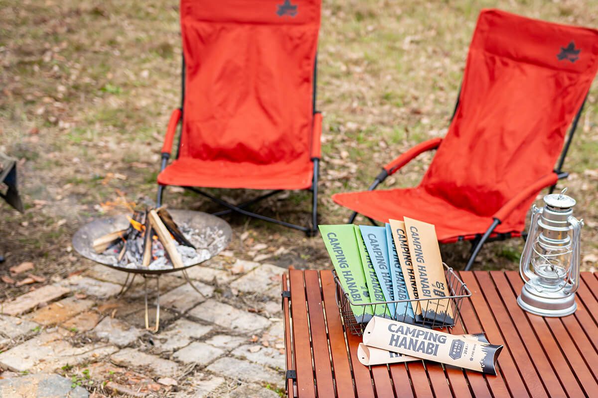 キャンピング花火  （手持ち花火セットNo.1ススキ・No.2スパークラー各10本入）