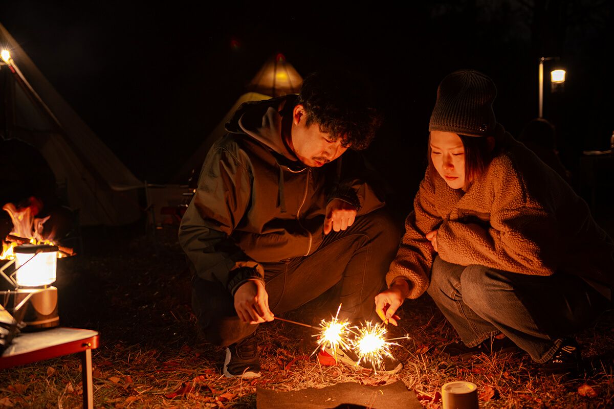 キャンピング花火  （手持ち花火セットNo.1ススキ・No.2スパークラー各10本入）