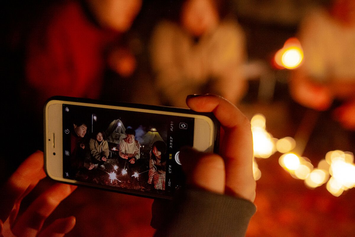 キャンピング花火  （手持ち花火セットNo.1ススキ・No.2スパークラー各10本入）