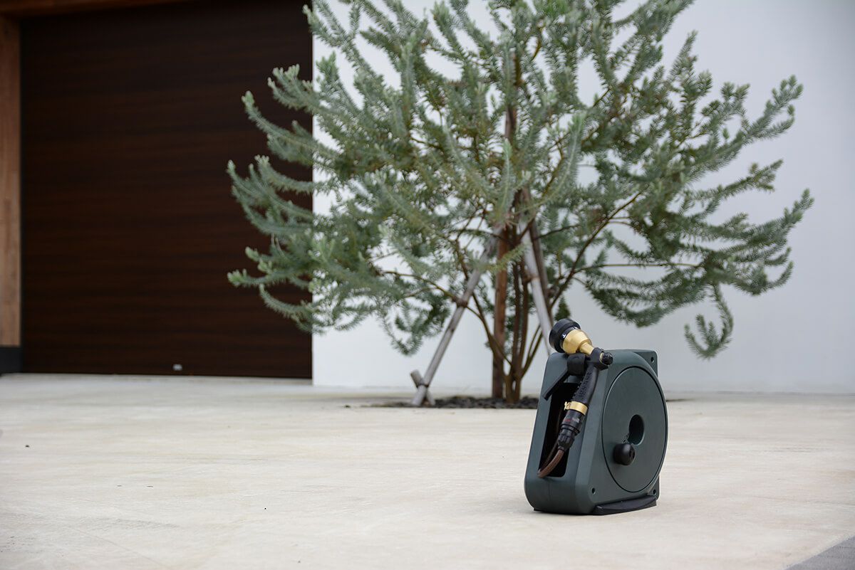 コンパクトガーデンリールII（レイクブルー）