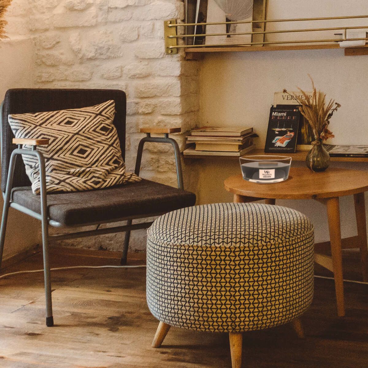 Wood Wick ハースウィック アロマキャンドル（ウォームウール）