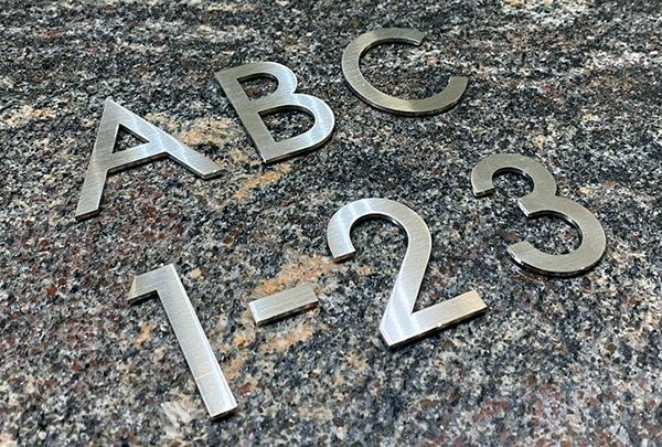 ハウスサイン  ステンレスタイプ