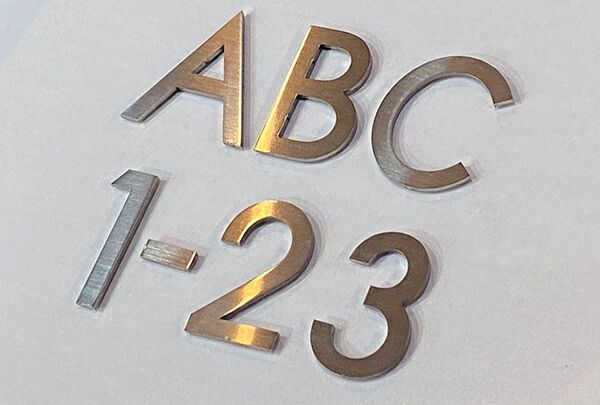 ハウスサイン  ステンレスタイプ