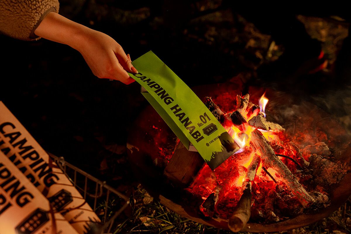 キャンピング花火  （手持ち花火 スパークラー 8本入）