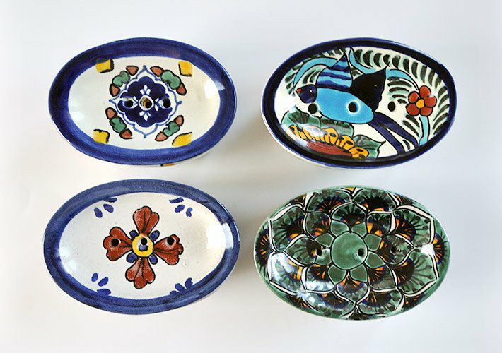 タラベラ焼 ソープディッシュ<br>60300