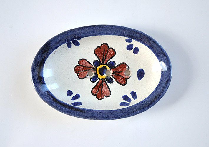 タラベラ焼 ソープディッシュ<br>60300