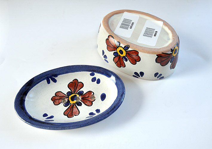 タラベラ焼 ソープディッシュ<br>60300