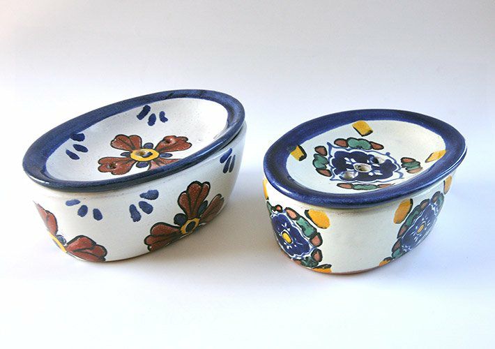 タラベラ焼 ソープディッシュ<br>60300