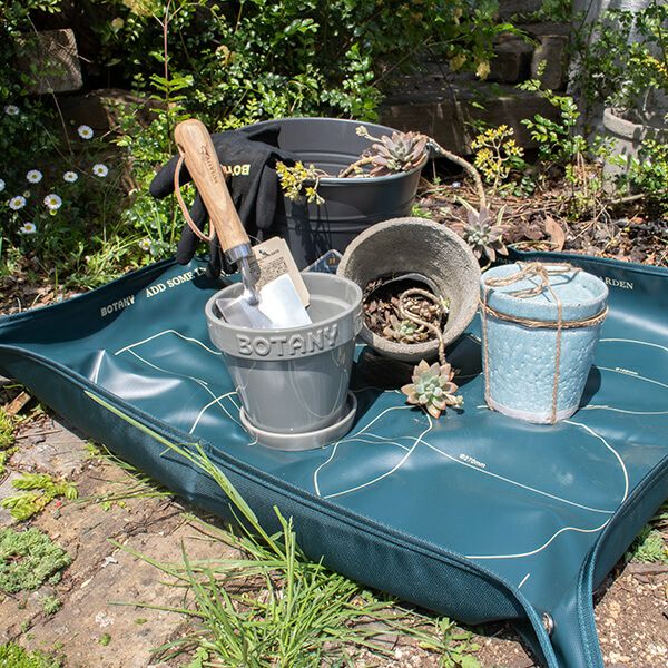 カラー グレーズド ポット  CH15-G527MBL