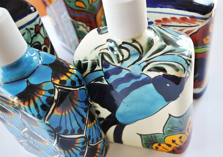 タラベラ焼 ソープディスペンサー<br>60205