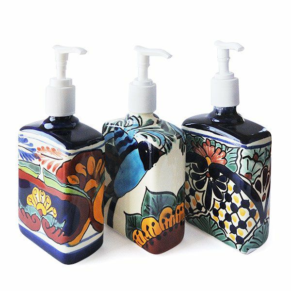 タラベラ焼 ソープディスペンサー<br>60205