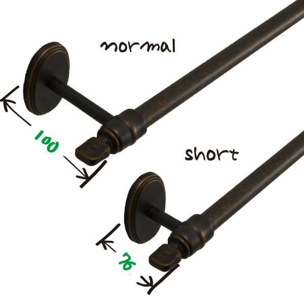 36 PL S BK  タオルバー  640420