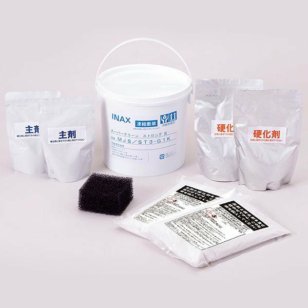 スーパークリーン ストロング III<br>内装壁床用エポキシ樹脂目地材（ケース）<br>MJS/ST3-G1K,G2K,G3K,G10K
