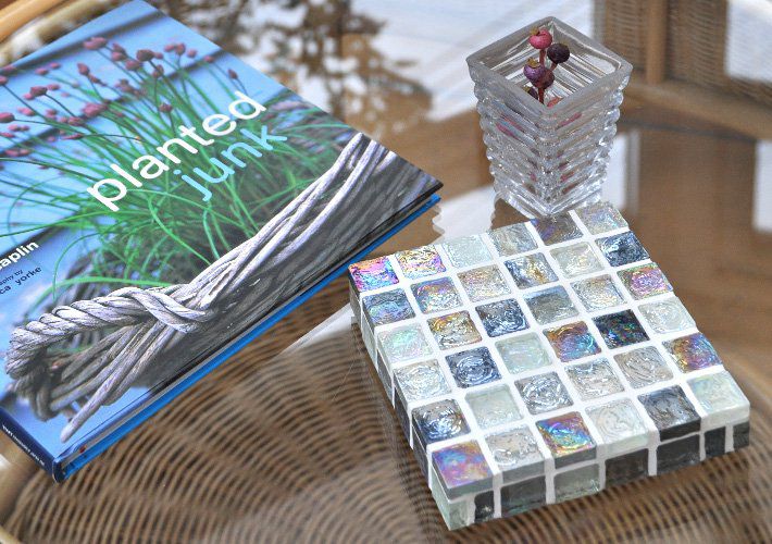 キャンディーグラス・ミニトレイ<br>TILECRAFT-021-silver