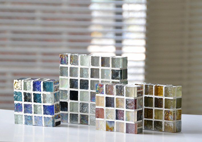 キャンディーグラス・ミニトレイ<br>TILECRAFT-021-silver