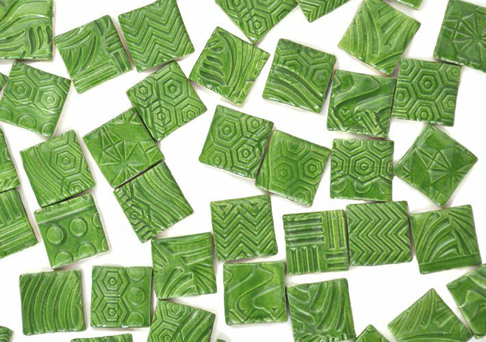 20角タイル<br>10個セット<br>SC-022-matcha