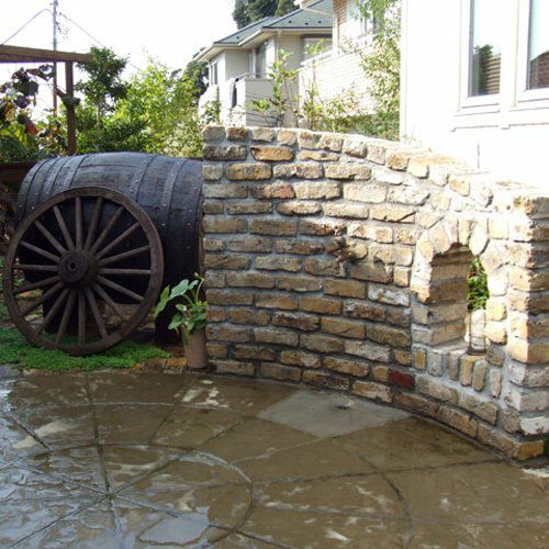 ガーデン蛇口<br>胴長横水栓カエル