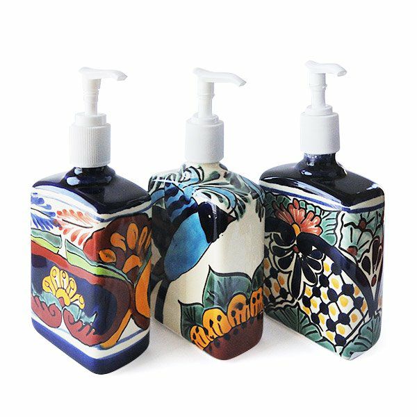 タラベラ焼 ソープディスペンサー<br>60202