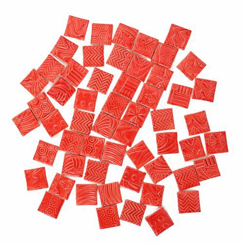 20角タイル<br>10個セット<br>SC-022-red